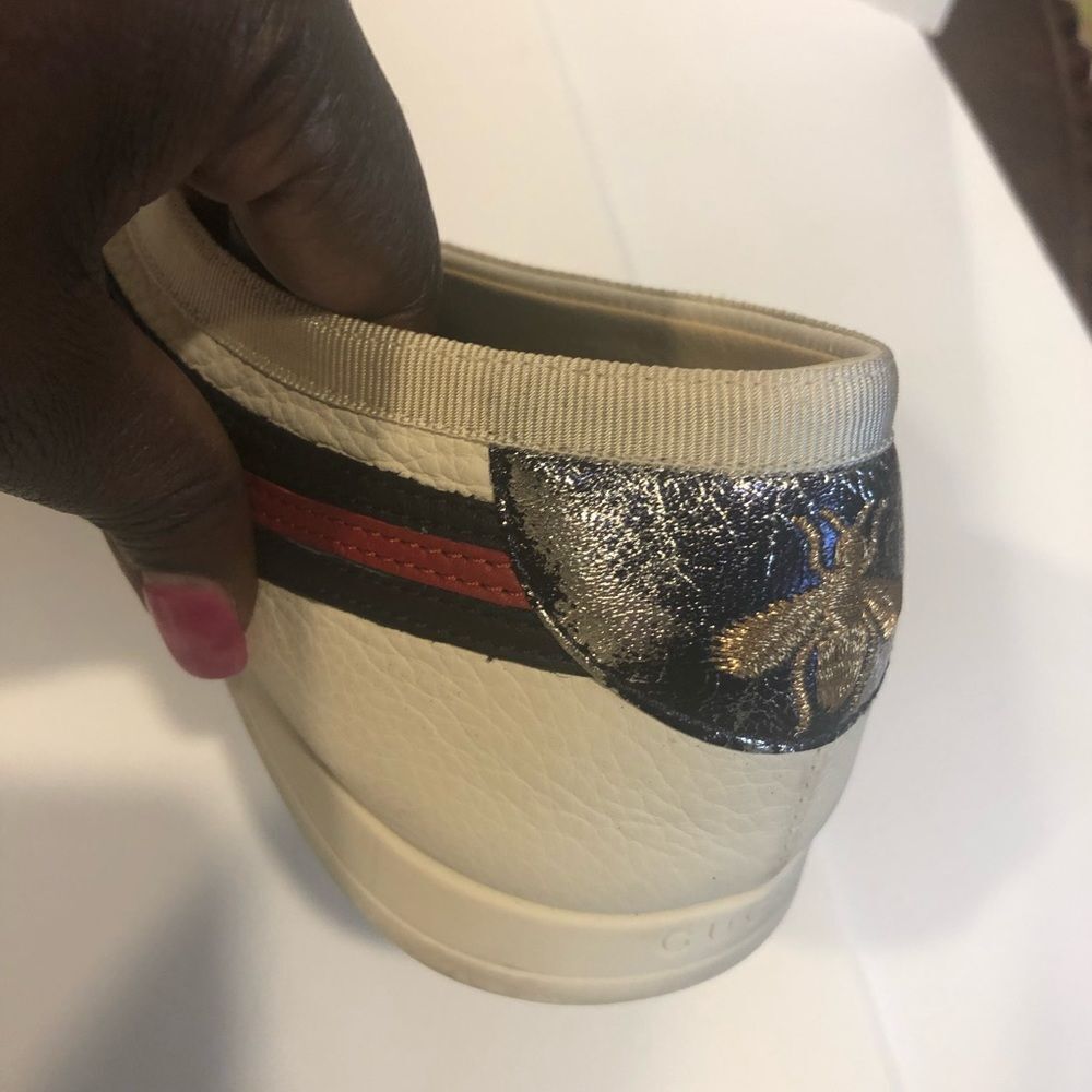 Gucci mens Falacer lace up sneakers size 8.5 - Picture 9 of 16